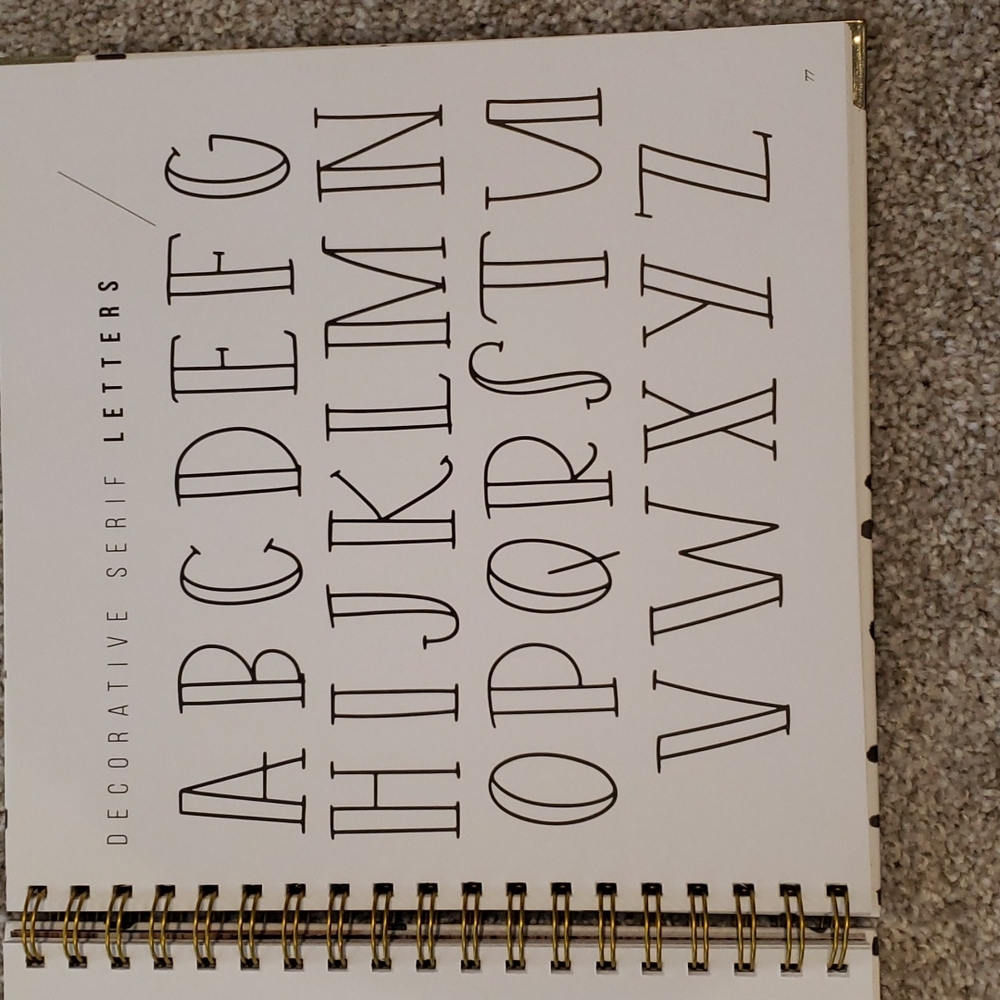 Hand Lettering 101 Book - Picture 4 of 5